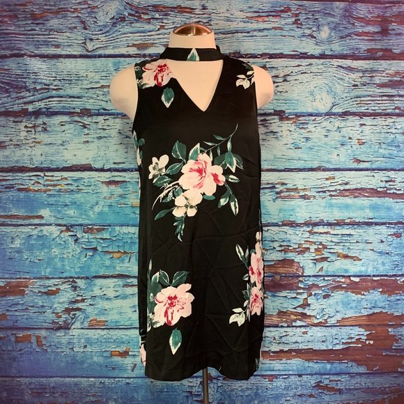Dynamite Sleeveless Floral Dress - Picture 1 of 5